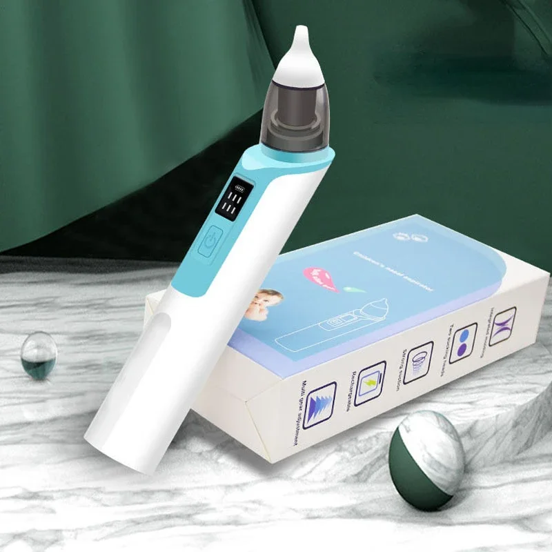 Aspirador nasal eléctrico para bebé - Limpiador de nariz en casa - imagen 2
