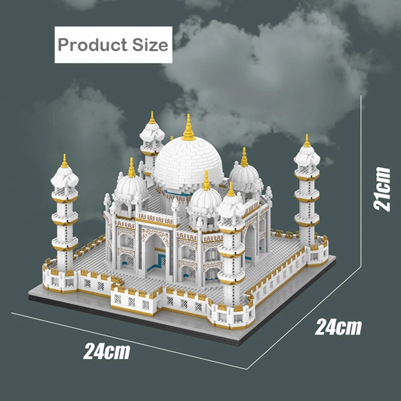 MOC City Mini Taj Mahal – Bloques de construcción para niños - imagen 2