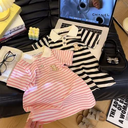 Vestido de verano a rayas para niña - Estilo informal