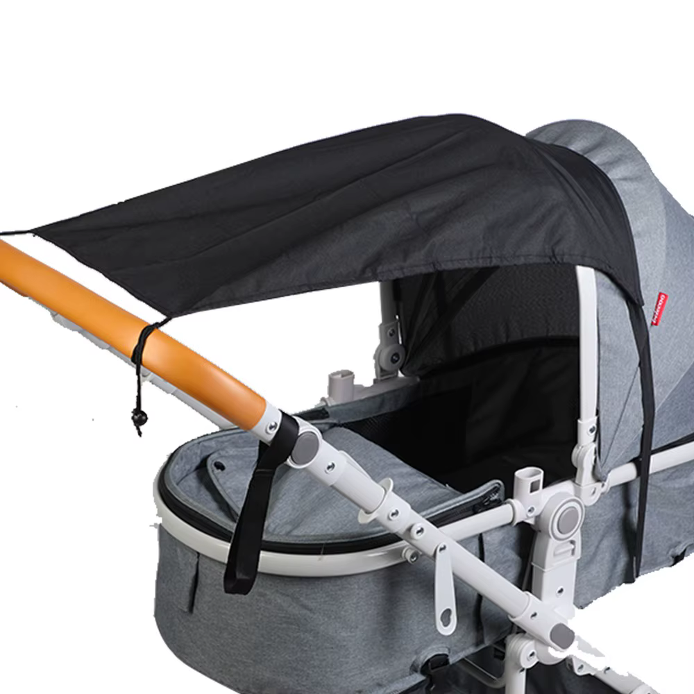 Accesorios universales para cochecito de bebé con parasol UV y visor - imagen 5
