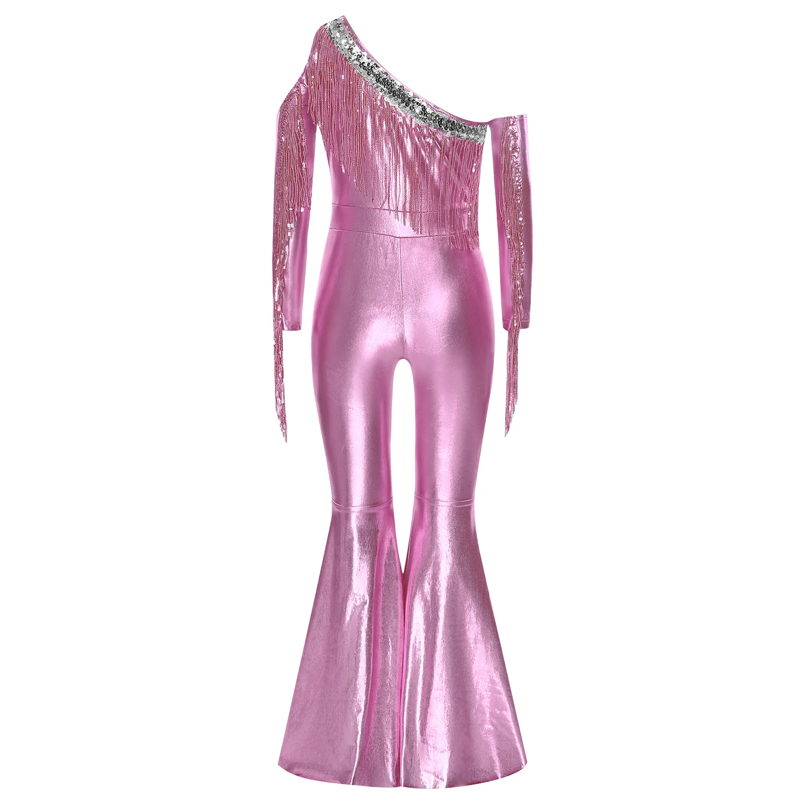Mono de baile jazz para niñas con lentejuelas y borlas - imagen 2