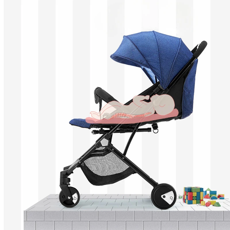 Cochecito de viaje ultraligero convertible – Plegable y funcional - imagen 5