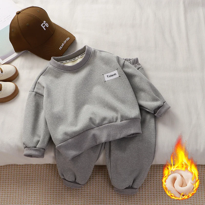 Conjunto de abrigo acolchado de invierno para bebé niño y niña