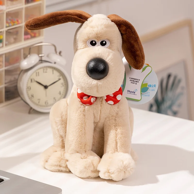 Peluche Wallace y Gromit de cachorro, juguete tierno - imagen 3