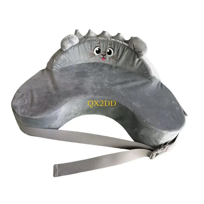 Almohada de lactancia QX2D con reja segura y funda lavable - imagen 5