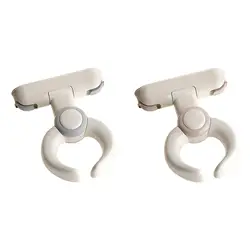 Soporte de baño ergonómico para bebé con asas suaves ajustables para ducha