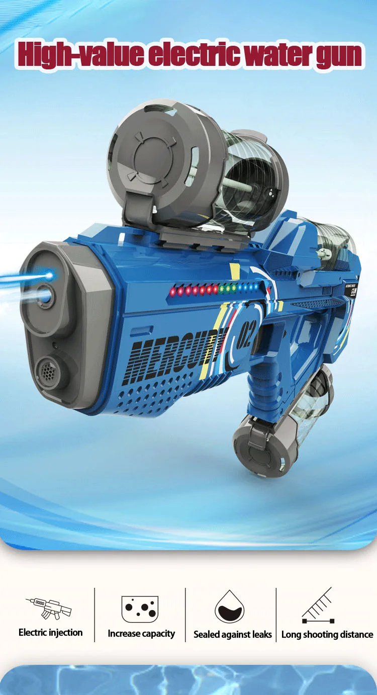 Pistola de agua eléctrica automática