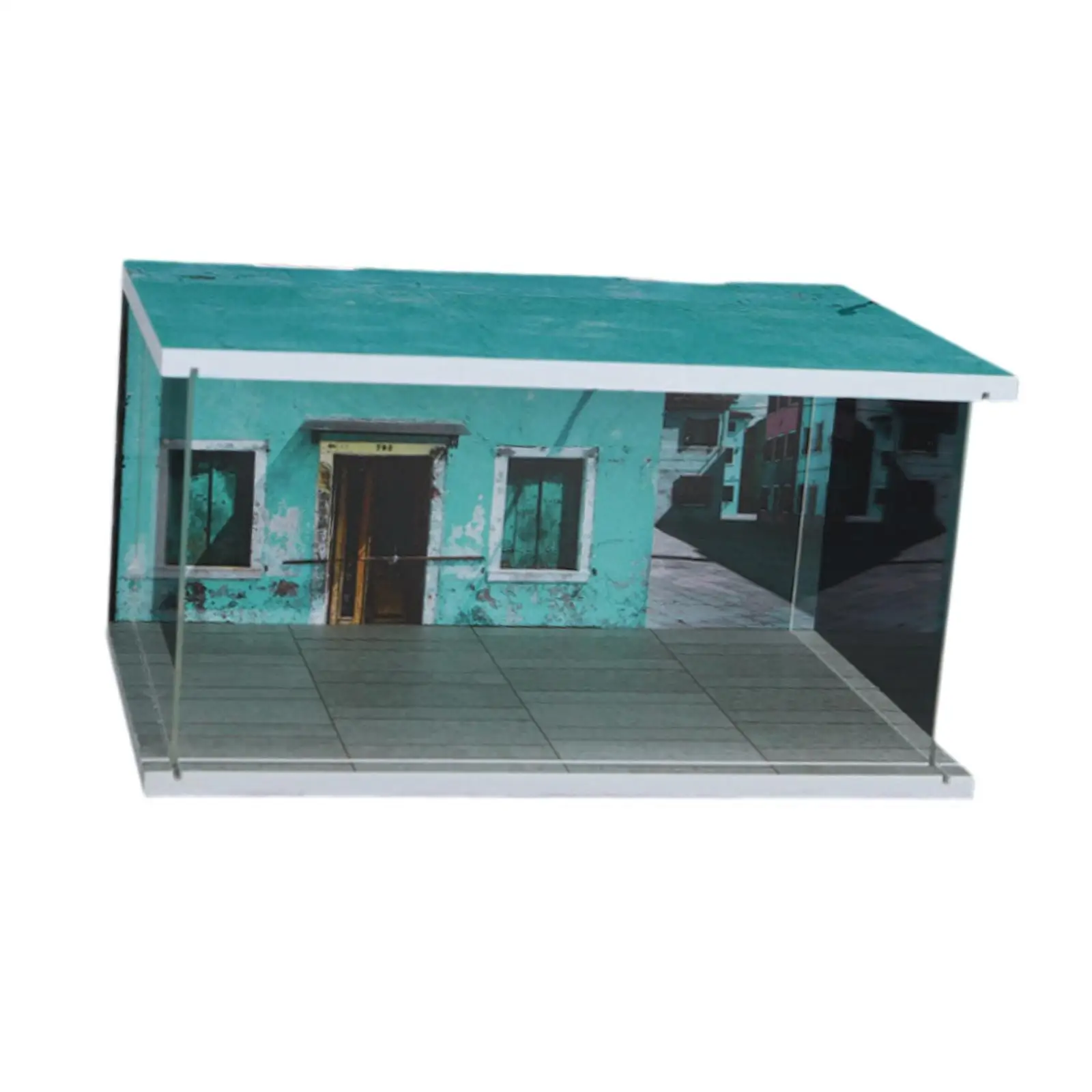 Garaje de coches para miniaturas: vitrina de exhibición elegante - imagen 4