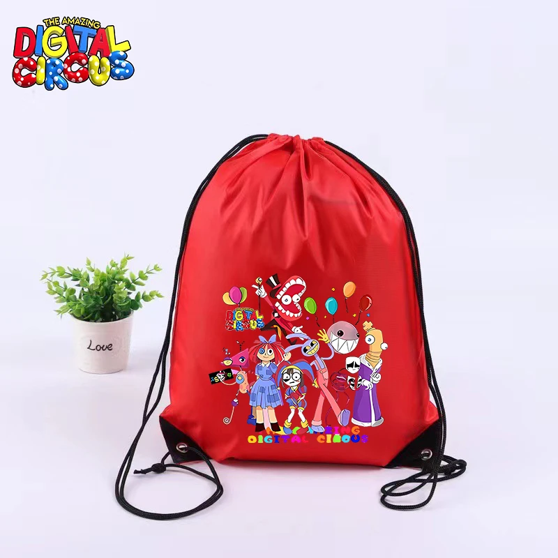 Mochila con cordón The Amazing Digital Circus impermeable ligera - imagen 5