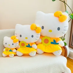 Peluche Hello Kitty girasol tierno y suave, regalo infantil