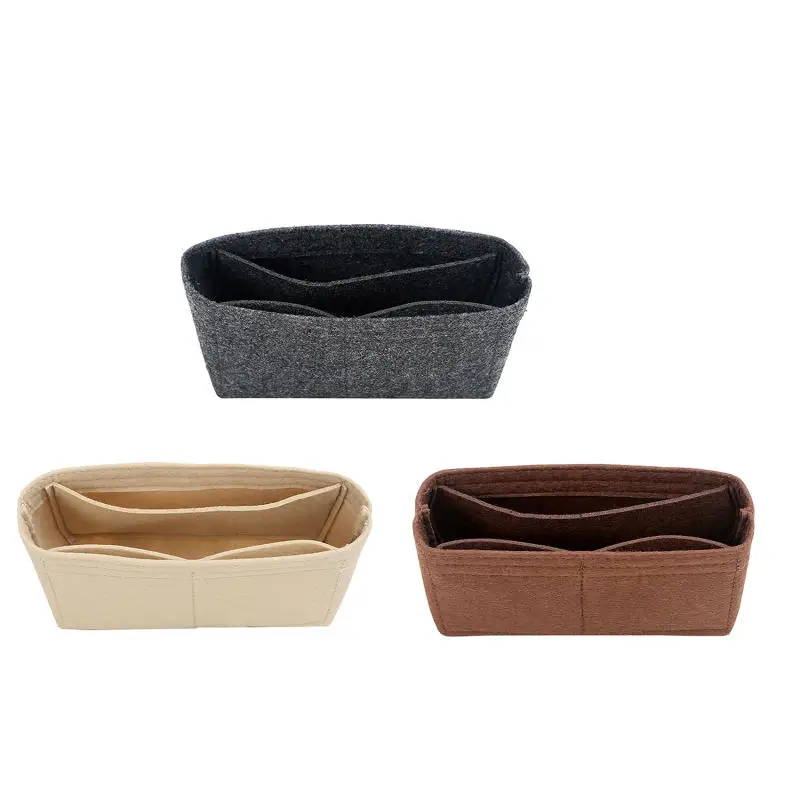 Organizador de bolso de fieltro ligero con forro interior - imagen 3