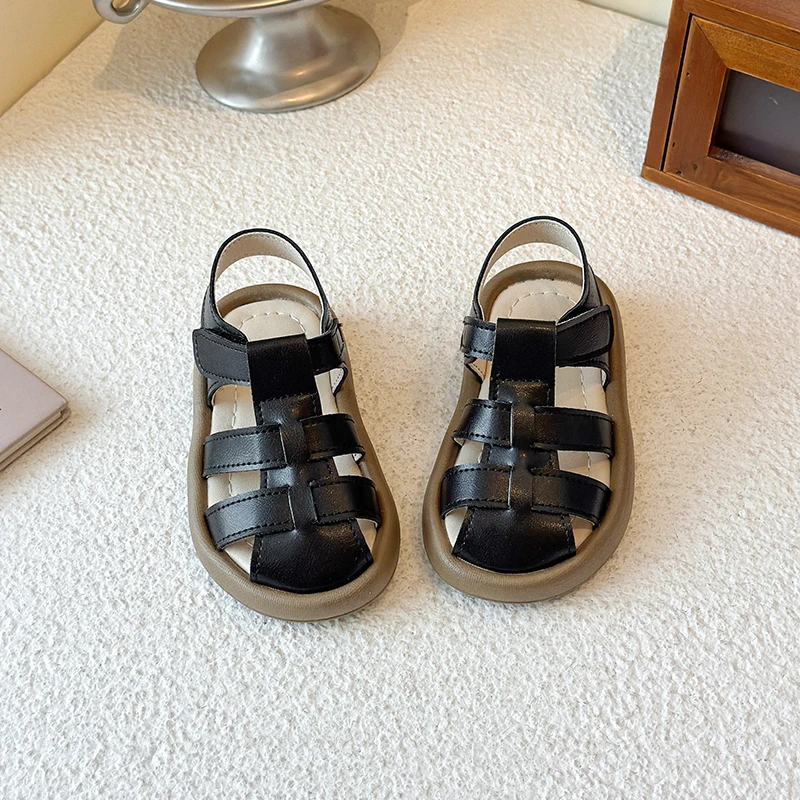 Sandalias de verano antideslizantes y cómodas para niños pequeños