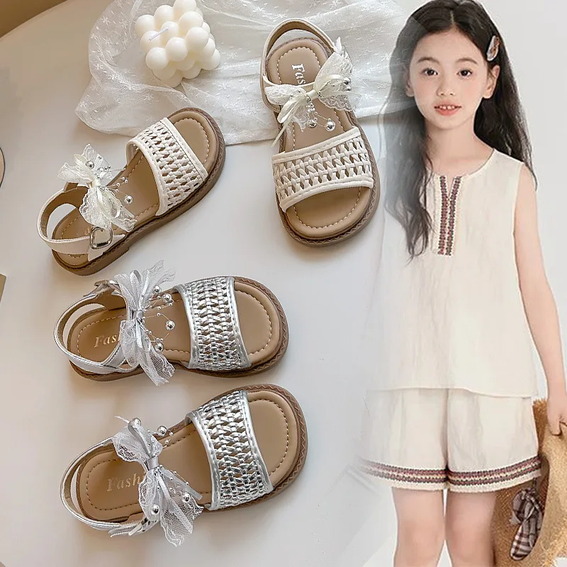 Sandalias de verano para niña con suela antideslizante - imagen 3