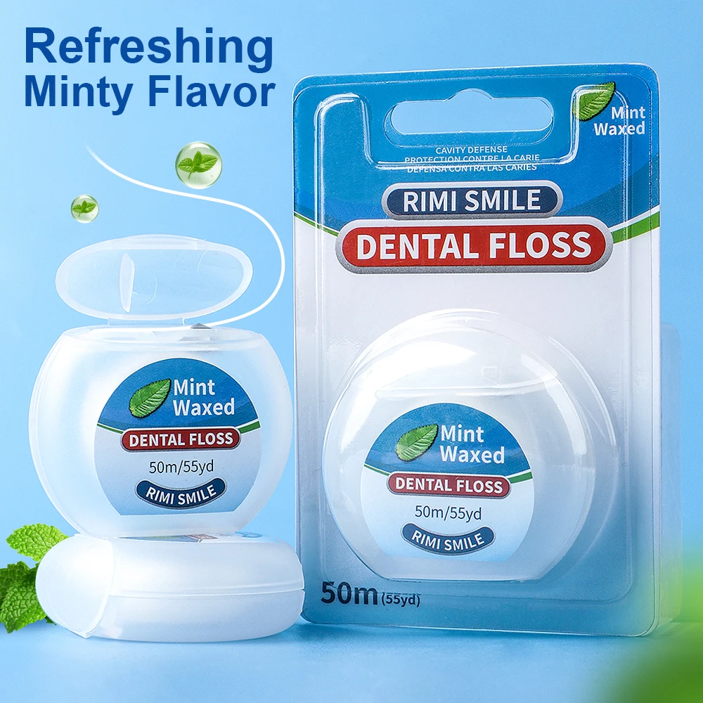 RIMISMILE hilo dental ultrafino de menta en palitos desechables - imagen 5