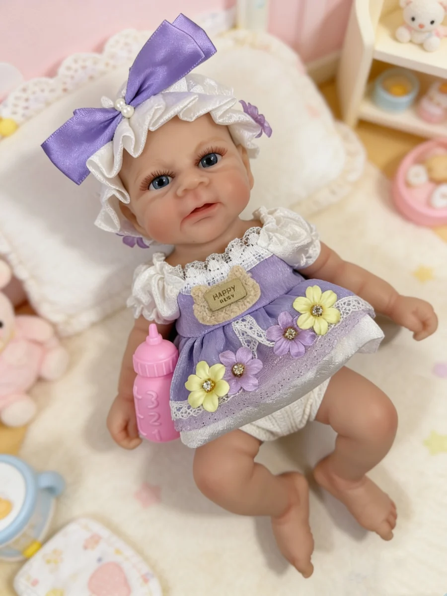 Muñeca Reborn Elijah de silicona con rasgos realistas
