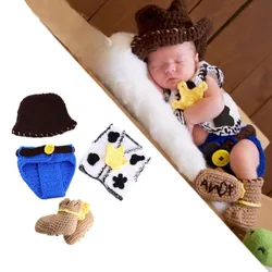 Disfraz sheriff Toy Story para fotografía de recién nacido