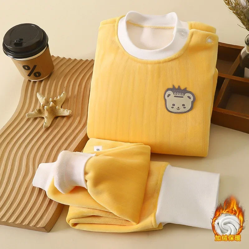 Ropa interior termica de lana para bebe - imagen 3