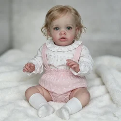 Muñeco Reborn realista Benjamin NPK con cabello injertado