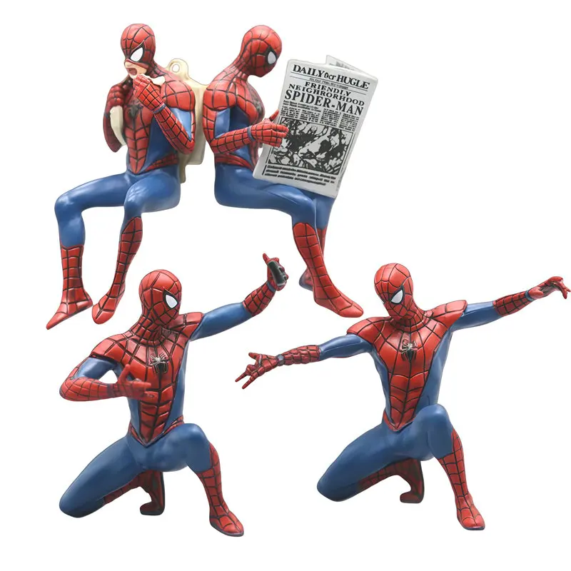 Figuras de acción mini Spider-Man para colección y escritorio - imagen 4