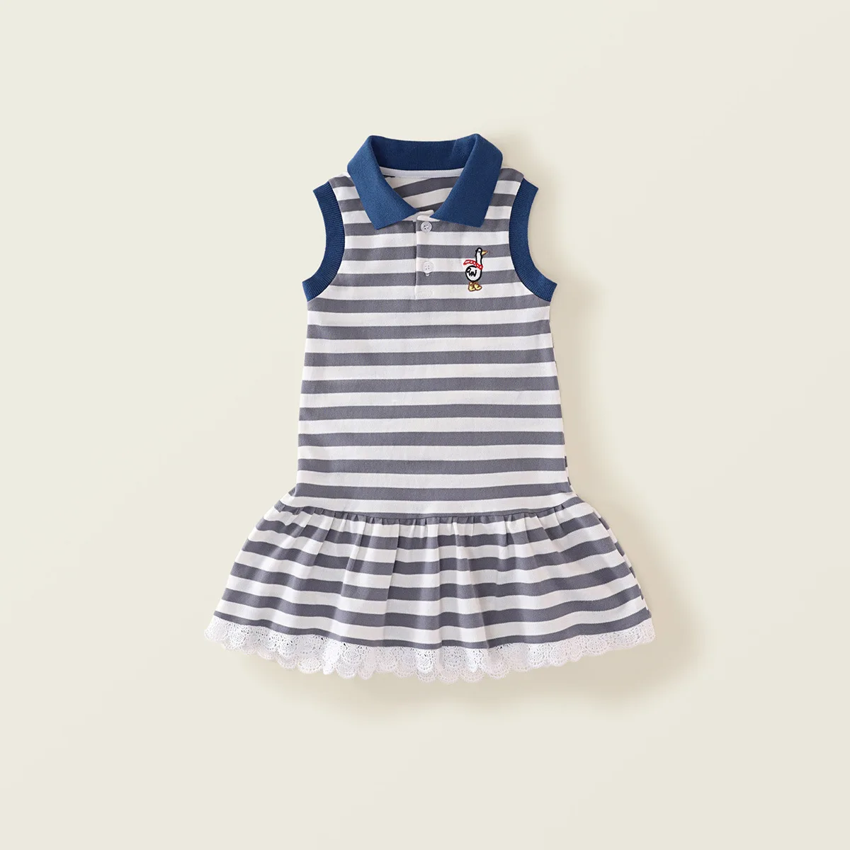 Vestido niña casual estilo coreano verano