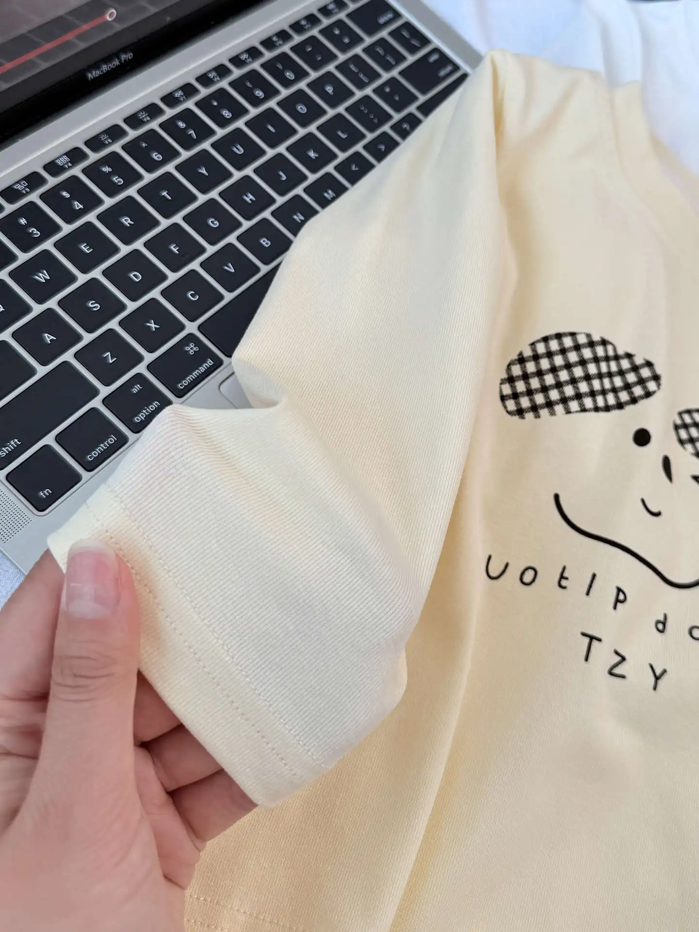 Camiseta infantil de algodón para primavera