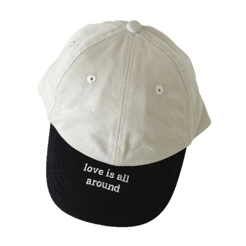 Gorra béisbol infantil ajustable con letras bordadas y cierre - imagen 2