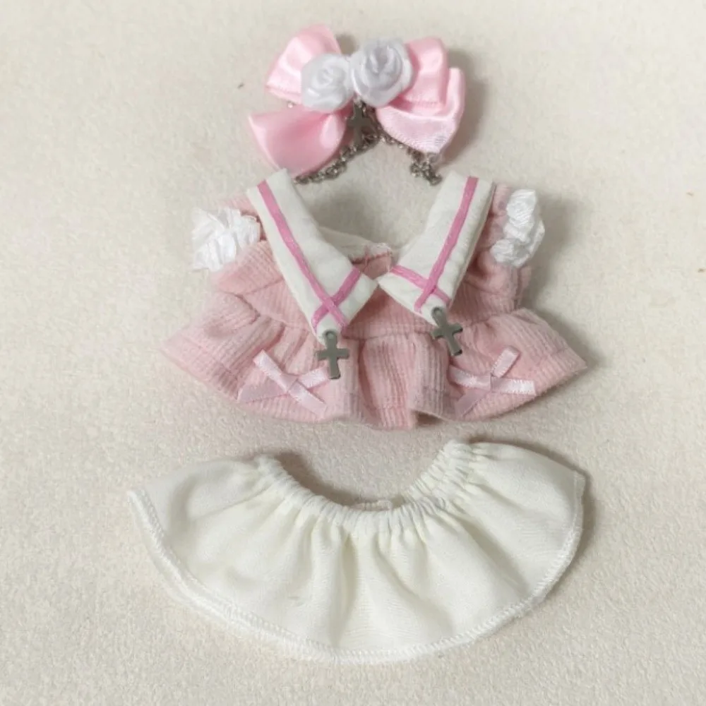 Vestido con lazo para muñeca de algodón - Estilo Y2K - imagen 2