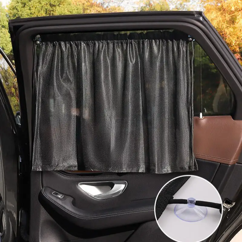 Cortinas parasol para coche laterales: privacidad y protección UV - imagen 4