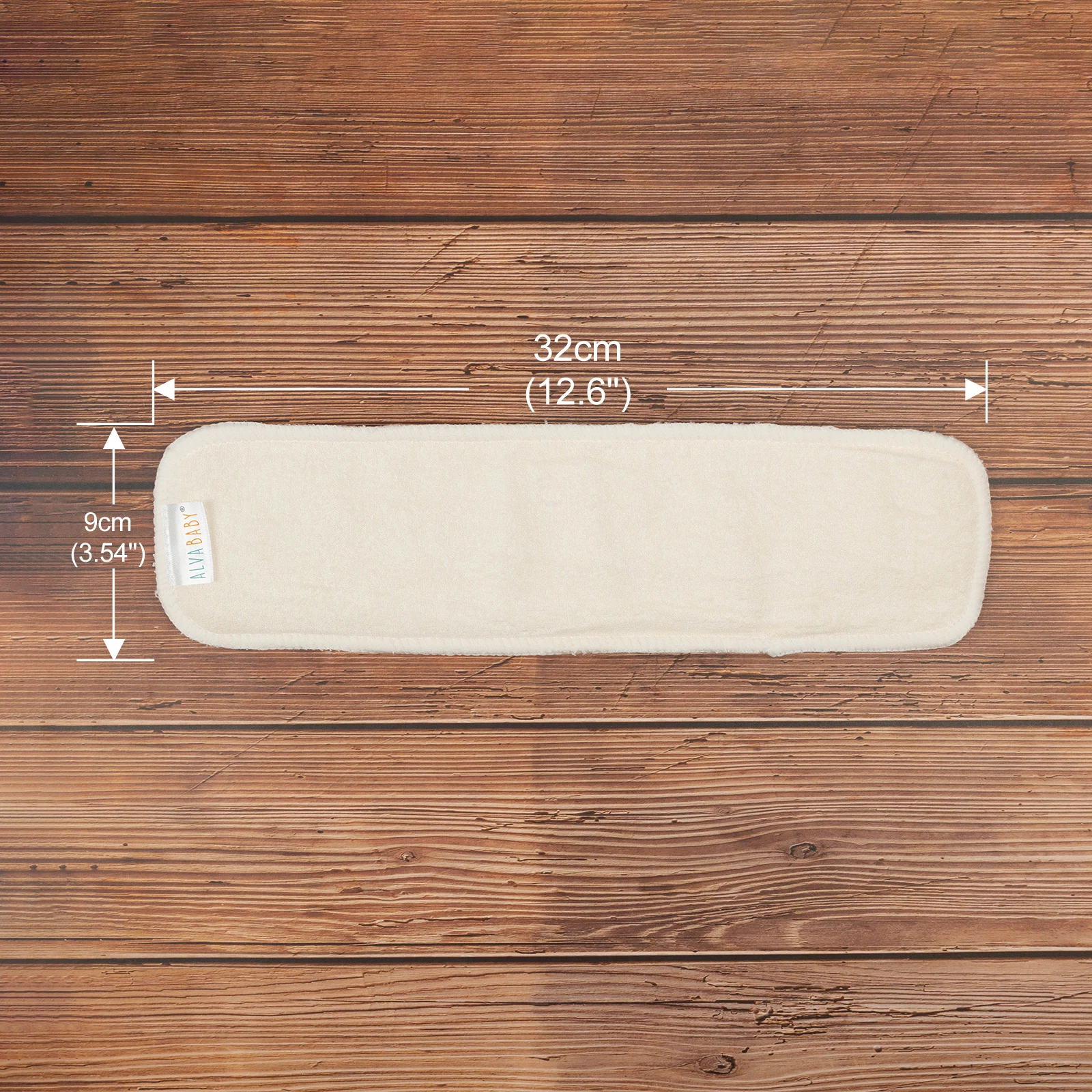 ALVABABY inserto de pañal bambú absorbente para recién nacidos - imagen 4