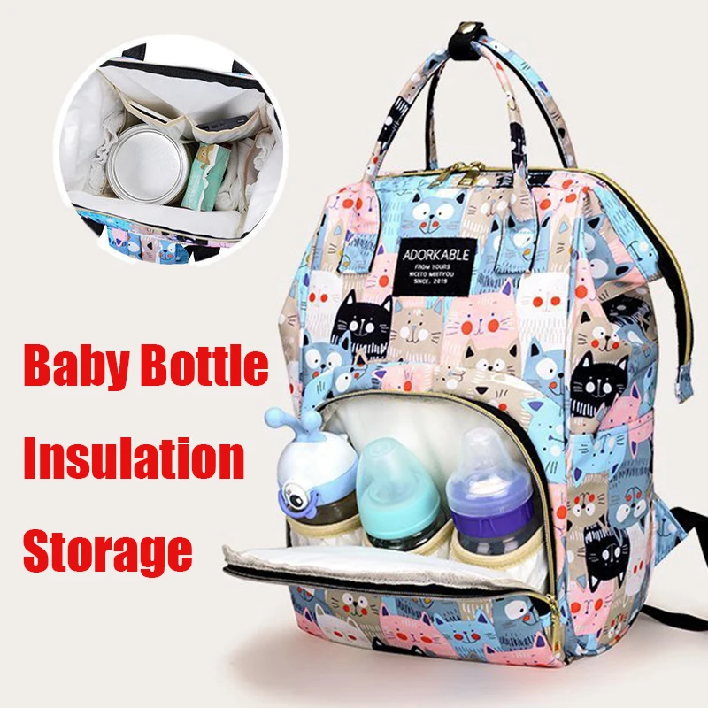 Bolsa isotérmica maternal para biberones – Diseño infantil XXL - imagen 3