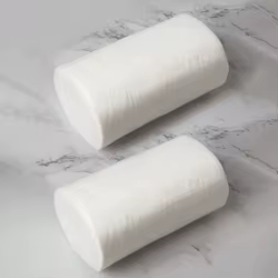 Forro desechable de viscosa biodegradable para pañales de tela