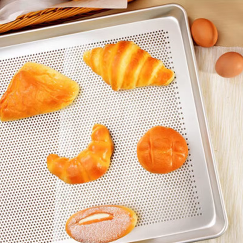 Bandeja antiadherente para hornear pasteles y bollos - imagen 4