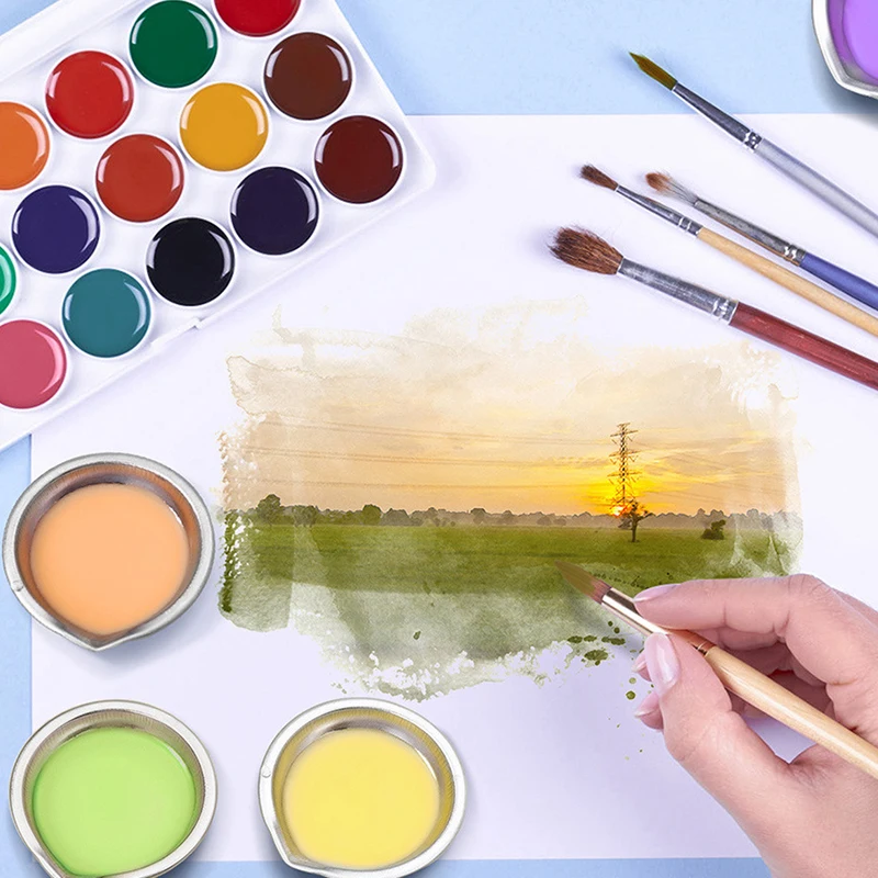 Bandeja de pintura metálica redonda con boca vertedora ZYF - imagen 3