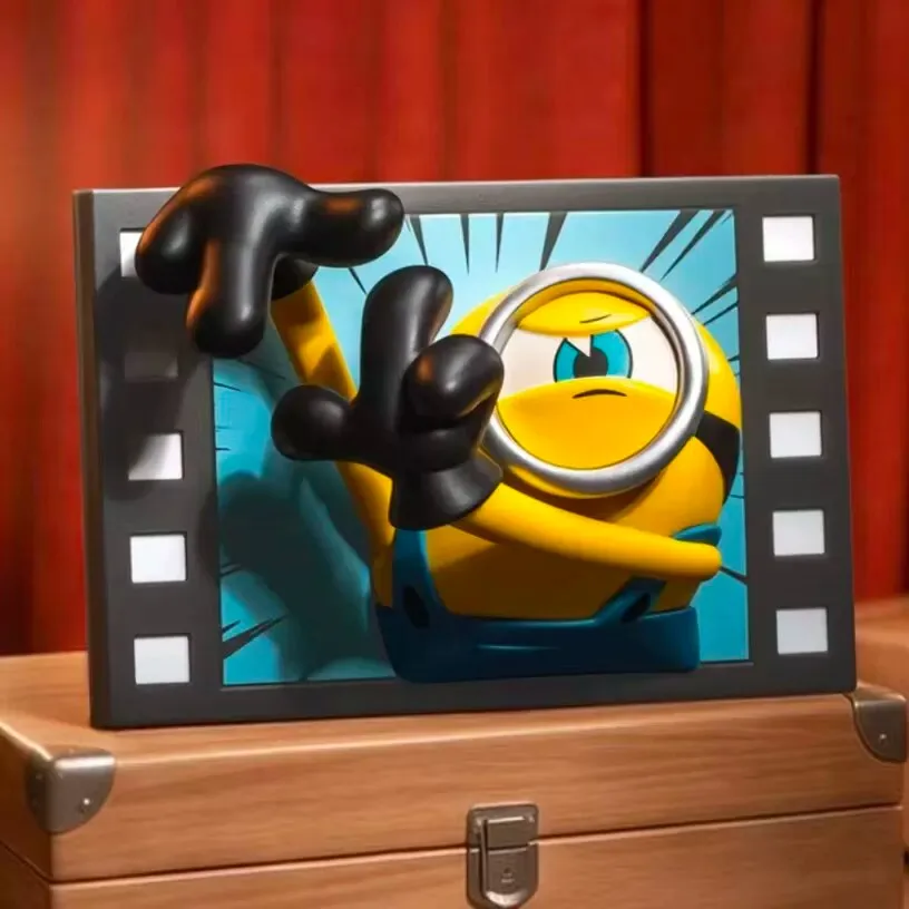 Juguete Minions caja sorpresa de monstruos con imán y figuras - imagen 5
