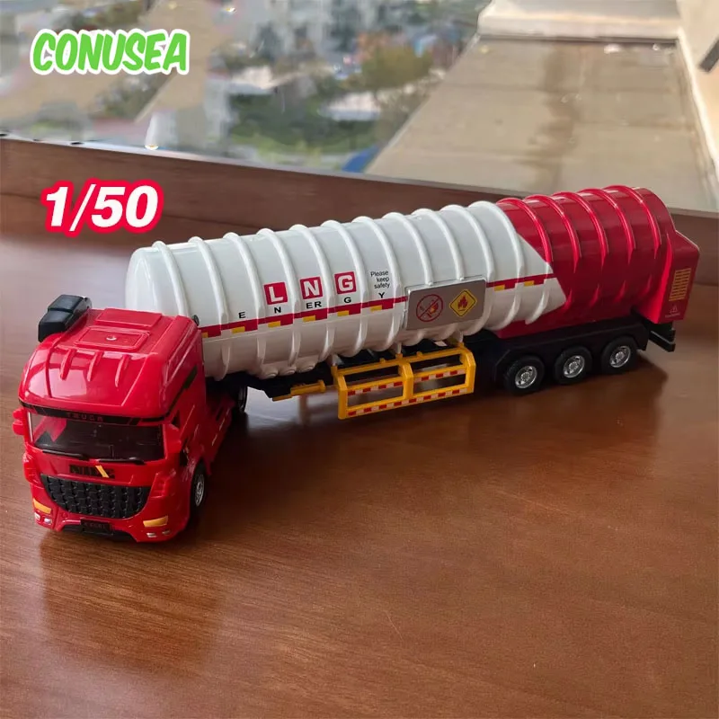 Camión cisterna de juguete metal fundido a presión para niños