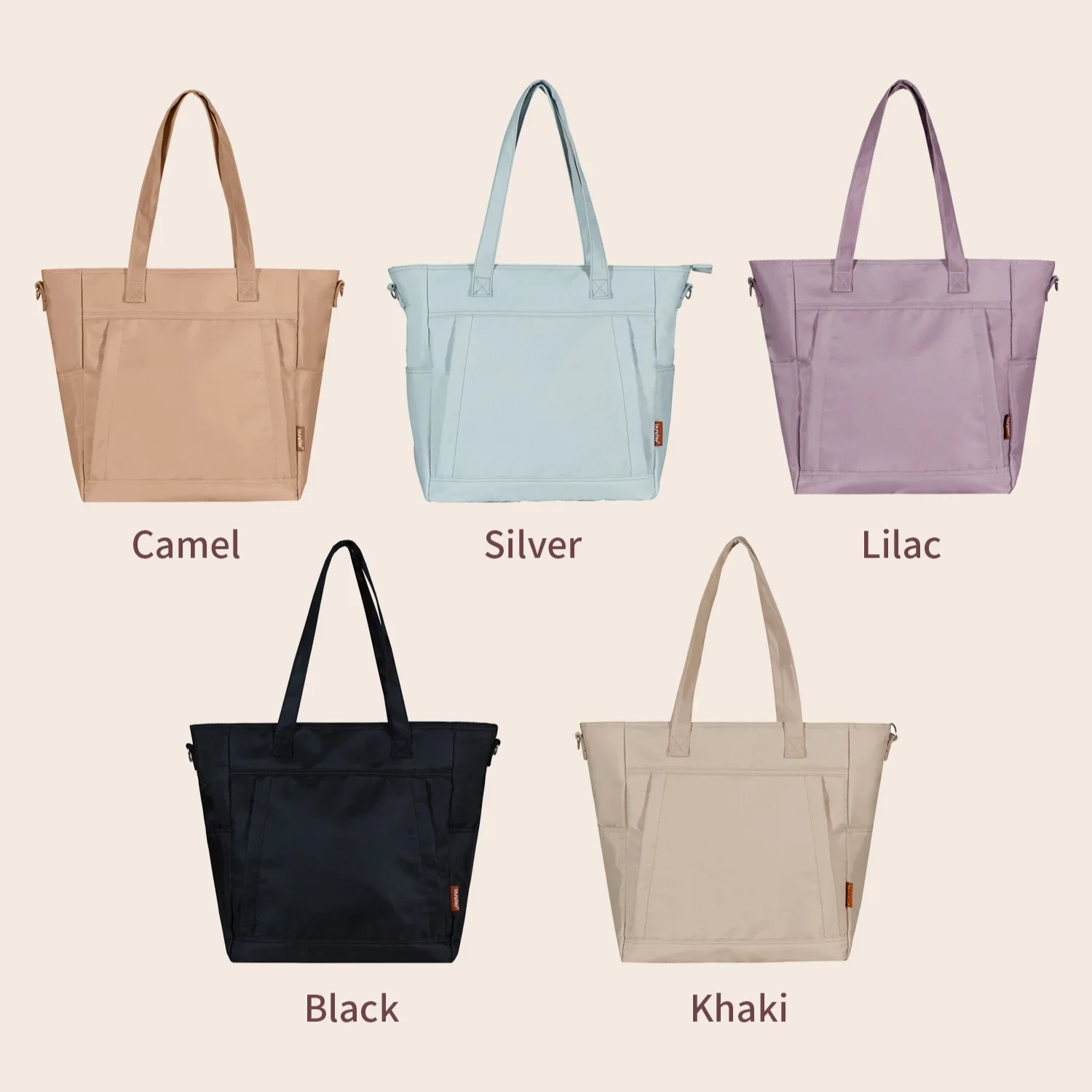 Bolso de pañales INSULAR impermeable de gran capacidad para viaje - imagen 5