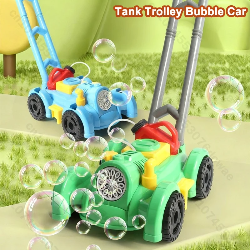 Carrito de burbujas automático con luz para juegos infantiles - imagen 4