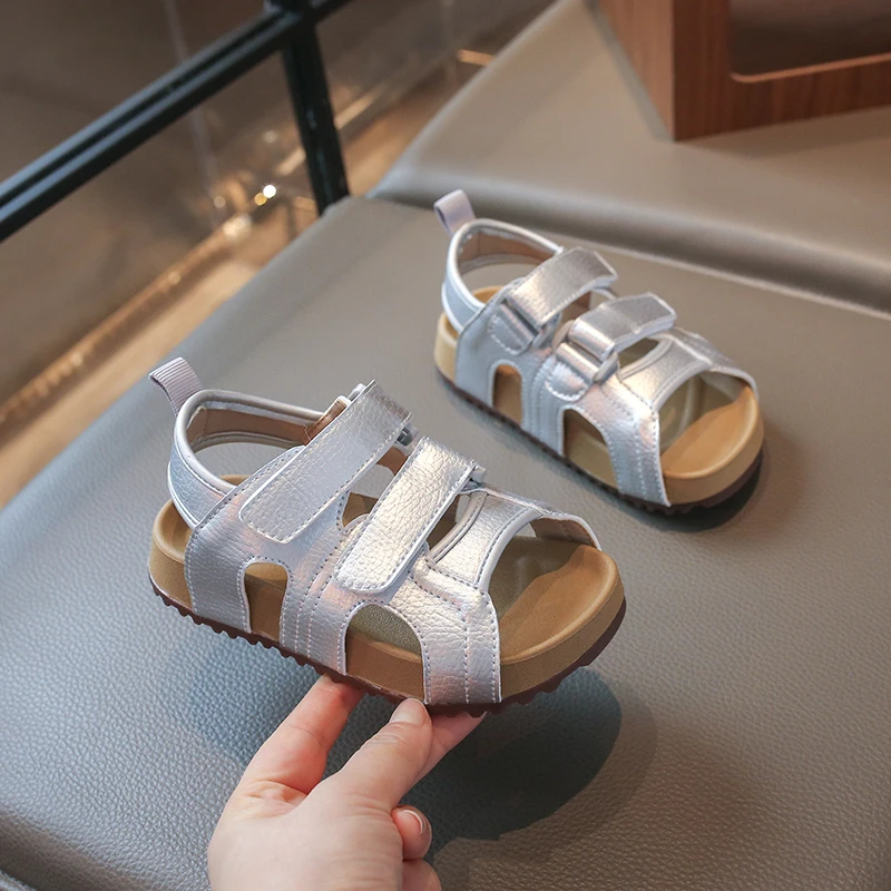 Sandalias de bebé antideslizantes con suela blanda para verano - imagen 2