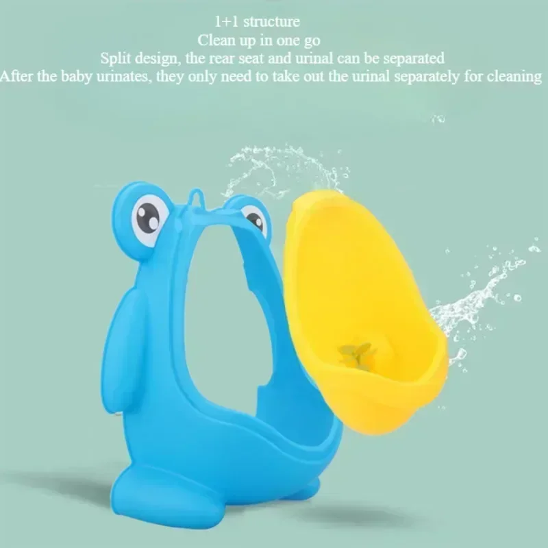 Orinal portátil para niños dinosaurio y rana entrenamiento inodoro - imagen 2