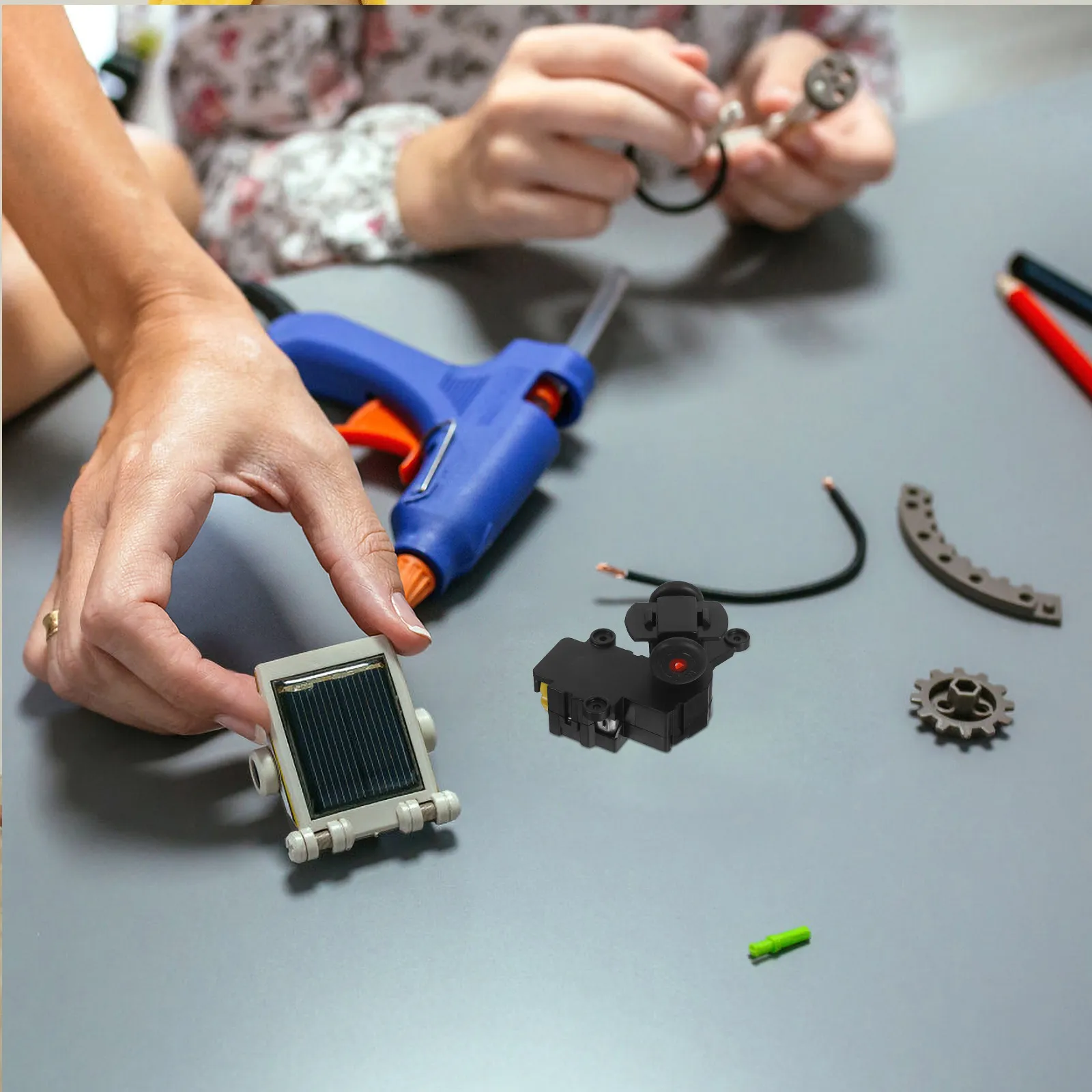 Motores para robot manual con sistema antiobstáculos