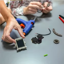 Motores para robot manual con sistema antiobstáculos