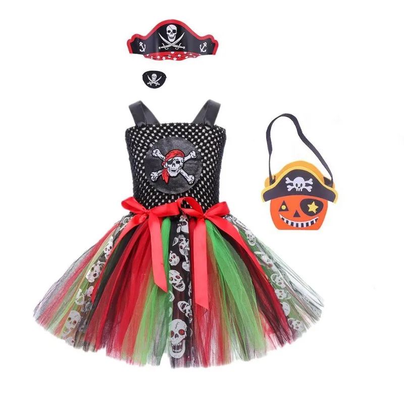 Vestido pirata para niña – Disfraces de Halloween y Carnaval - imagen 5