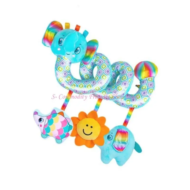 Sonajero de peluche suave para cuna, ideal para recién nacidos