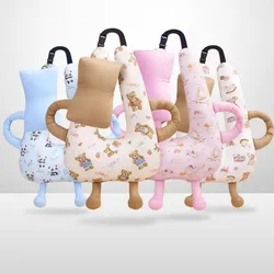 Soporte de cabeza para coche bebé – almohada en algodón con dibujos