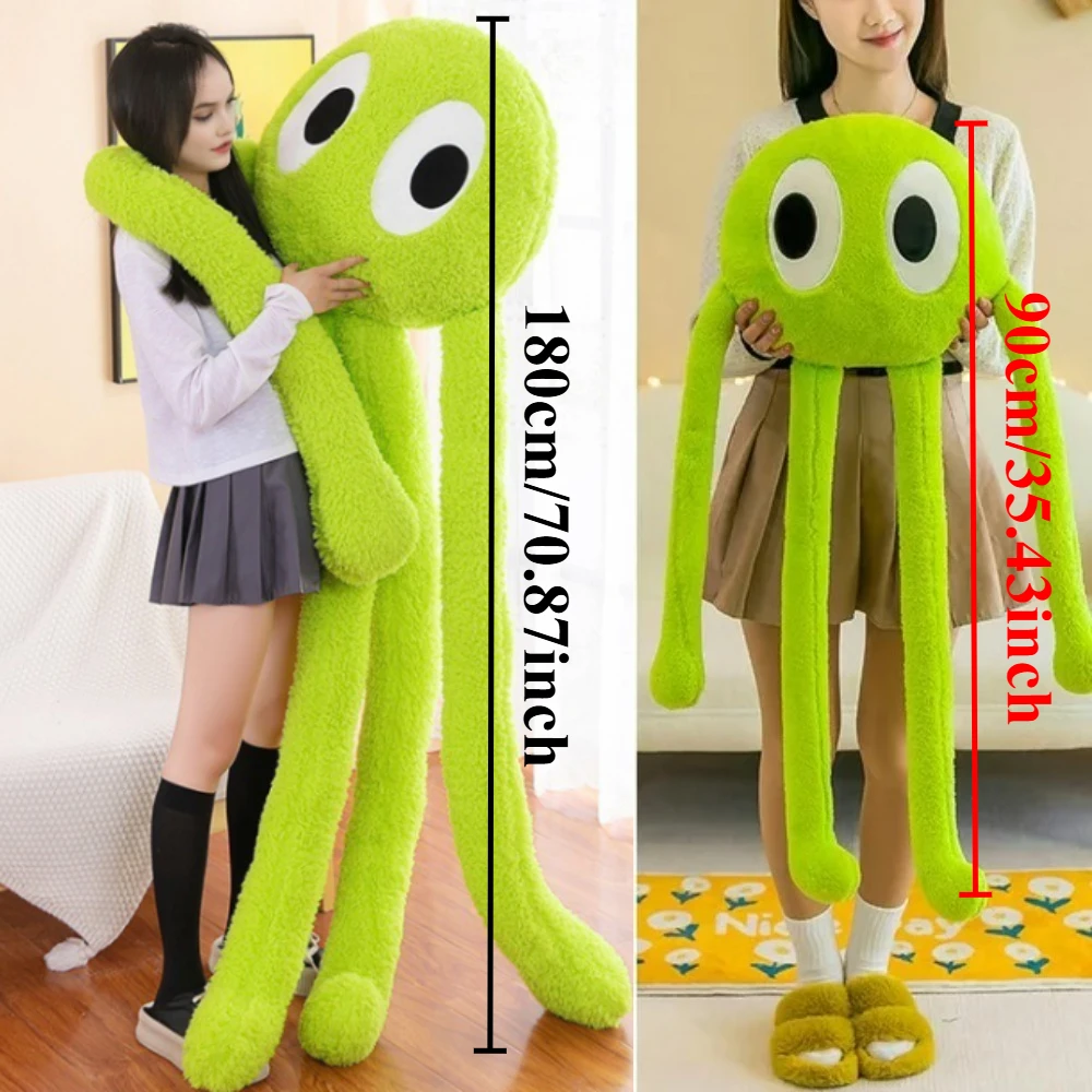 Peluche de pulpo suave y realista, juguete y decoración - imagen 3