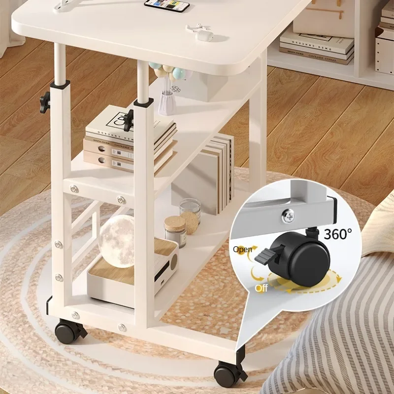 Mesa de estudio infantil con altura ajustable y puertos USB - imagen 5