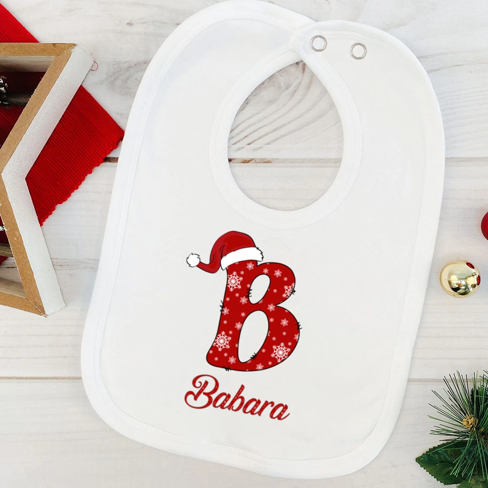 Babero navideño para bebé