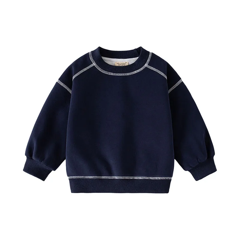 Sudadera con capucha MILANCEL para niño – Diseño contraste primavera - imagen 4