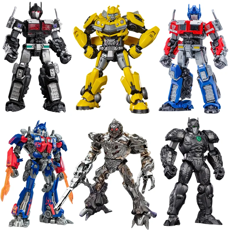 Figura Transformers Optimus Prime – Robot Bumblebee, bloques