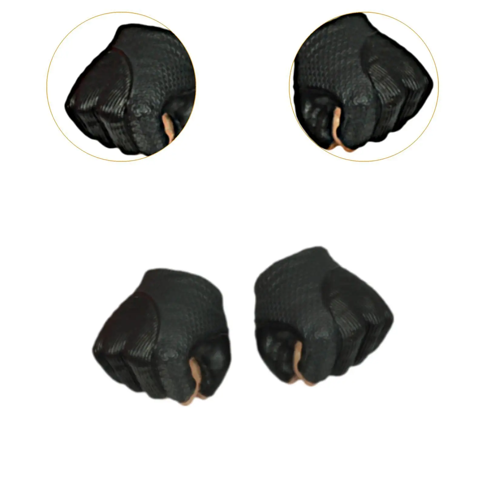 Manos de puño para personalizar figuras articuladas
